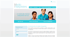 Desktop Screenshot of medic-interpreters.co.uk